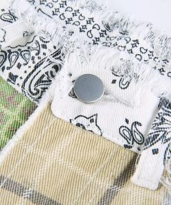 Own Saviour Plaid Paisley Bandana Patchwork Pants