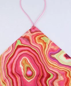 Own Saviour Red Marble Swirl Mini Dress