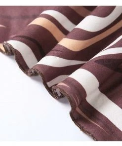 Own Saviour New In Brown Swirl Midi Skirt