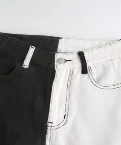 Own Saviour Black/White Splice Jeans