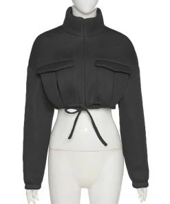 Own Saviour Jackets Crop Parka Jacket