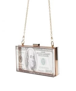 Own Saviour Transparent Dollar Clutch/Shoulder Bag