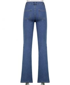 Own Saviour Y2K Rhinestone Flare Jeans New In
