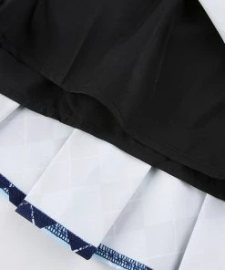 Own Saviour Pleat Diamond Argyle Mini Skirt