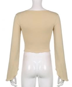 Own Saviour New In Butterfly Raw Hem Crop