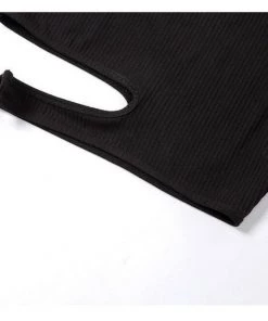 Own Saviour Cut Out Ring Vest Crop