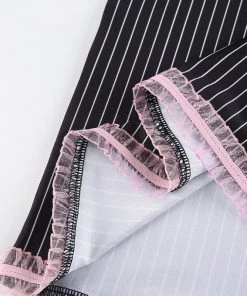 Own Saviour Pinstripe Mini Dress