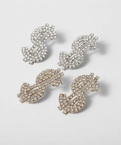 Own Saviour Dollar Stud Earrings New In