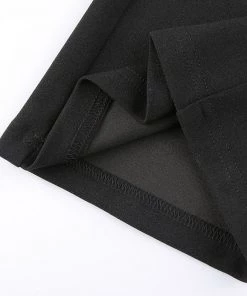 Own Saviour Low V Waist Black Flares