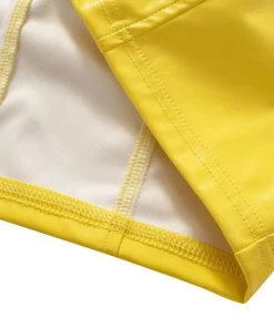 Own Saviour Yellow Faux Fur Leather Crop Jacket New In