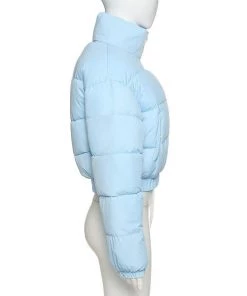 Own Saviour Baby Blue Puffer Jacket