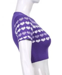 Own Saviour Purple Heart Crop