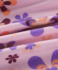 Own Saviour Floral Flare Sleeve Crop New In