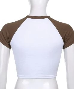 Own Saviour SS Leopard Heart Raglan Crop New In