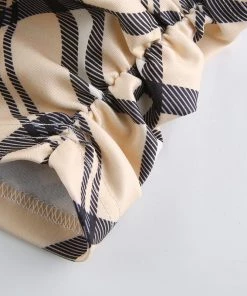 Own Saviour Plaid Halter Crop Tees + Tops