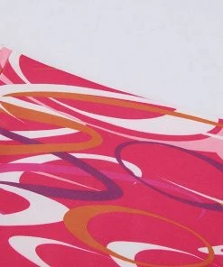 Own Saviour New In Pink Swirl Mini Skirt