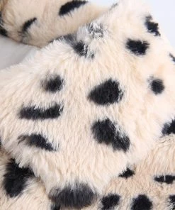 Own Saviour Thick Leopard Faux Fur Jacket
