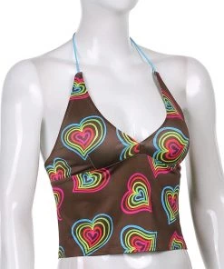 Own Saviour Rainbow Heart Halter New In