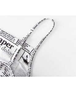 Own Saviour Dresses + Sets Newspaper Ruched Dress