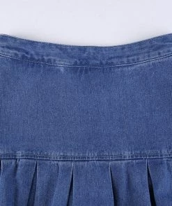 Own Saviour Frill Pleat Mini Skirt New In