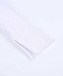 Own Saviour White Rib Top