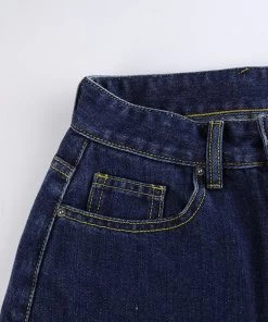 Own Saviour Blue Dragon Embroidery Jeans New In