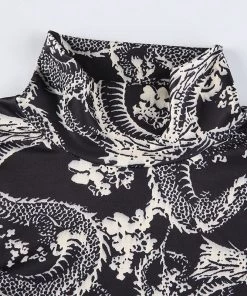 Own Saviour New In BY Dragon Turtleneck Crop