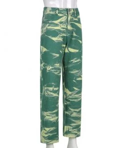 Own Saviour Green Tie Dye Pants New In