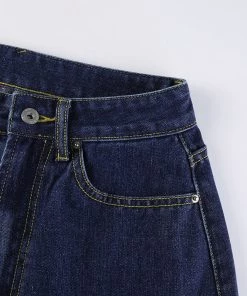 Own Saviour Blue Dragon Embroidery Jeans New In