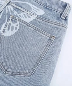 Own Saviour Butterfly Bottom Jeans New In