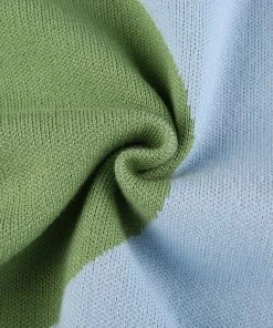 Own Saviour Blue Green Splice Yin Dress New In