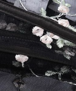 Own Saviour Floral Mesh Corset Crop New In