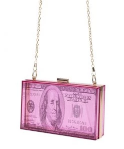 Own Saviour Transparent Dollar Clutch/Shoulder Bag
