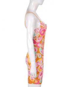 Own Saviour Multi Swirl Mini Dress