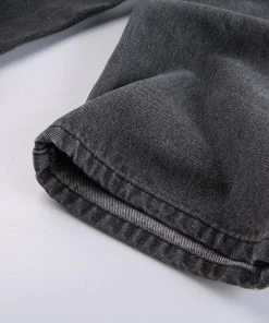 Own Saviour Grey Flower Power Jeans