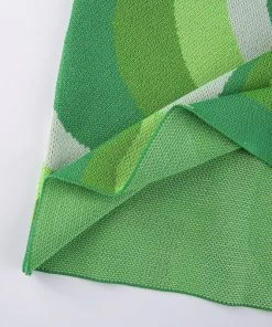 Own Saviour Green Flower Sweater