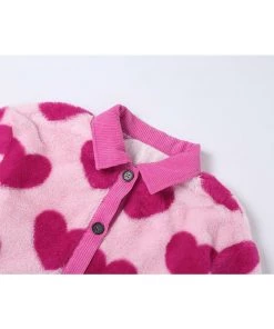 Own Saviour New In Heart Plush Jacket