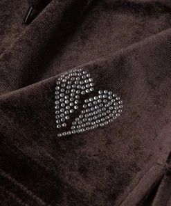 Own Saviour Heartbreak Velvet Velour Mini Skirt