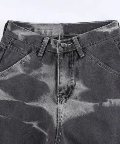 Own Saviour Pants Grey Tie Dye Jeans