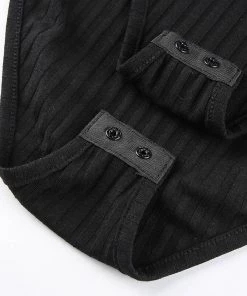 Own Saviour Faux Fur Trim Bodysuit