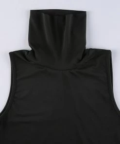 Own Saviour Tattoo Turtleneck Maxi Dress New In