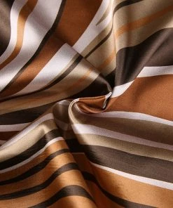 Own Saviour Brown Swirl Midi Skirt