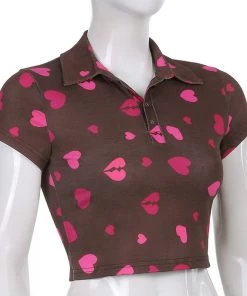 Own Saviour New In Heartbreak Polo Crop