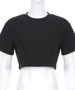 Own Saviour Black/White Box Crop