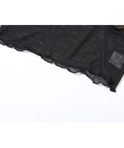 Own Saviour Brown Cross Strap Crop New In