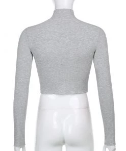 Own Saviour Turtleneck Crop Top Tees + Tops