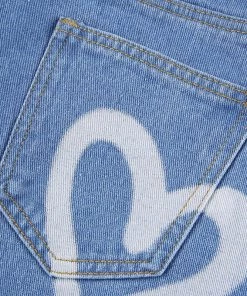 Own Saviour Pants Heart Graffiti Jeans