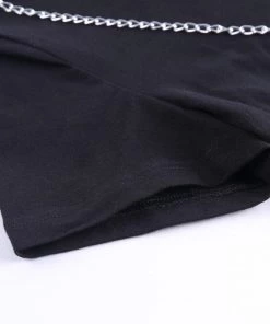 Own Saviour Cut Out Chain Ring Crop