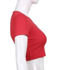 Own Saviour MC Barbed Wire Heart Crop Tees + Tops