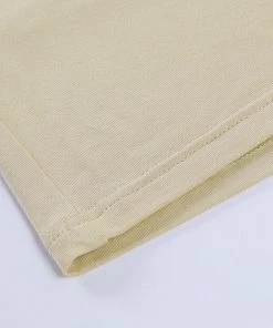 Own Saviour Tan String One Shoulder Crop